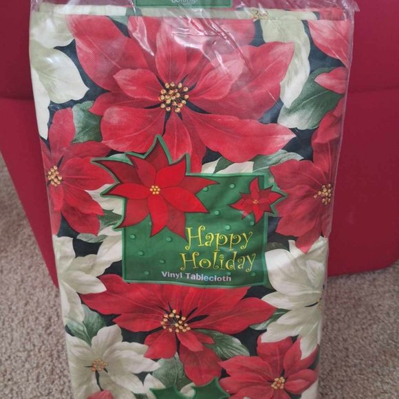 Christmas table cloth - Picture 1 of 2